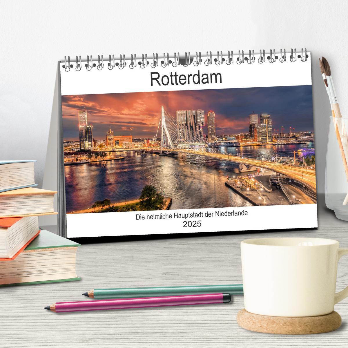 Bild: 9783435033362 | Rotterdam - Die heimliche Hauptstadt der Niederlande (Tischkalender...