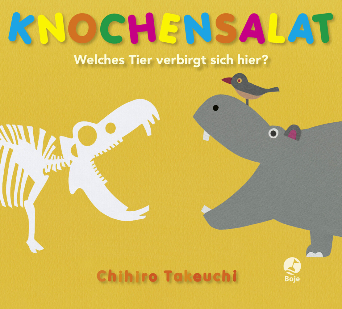 Cover: 9783414826220 | Knochensalat - Welches Tier verbirgt sich hier? | Chihiro Takeuchi