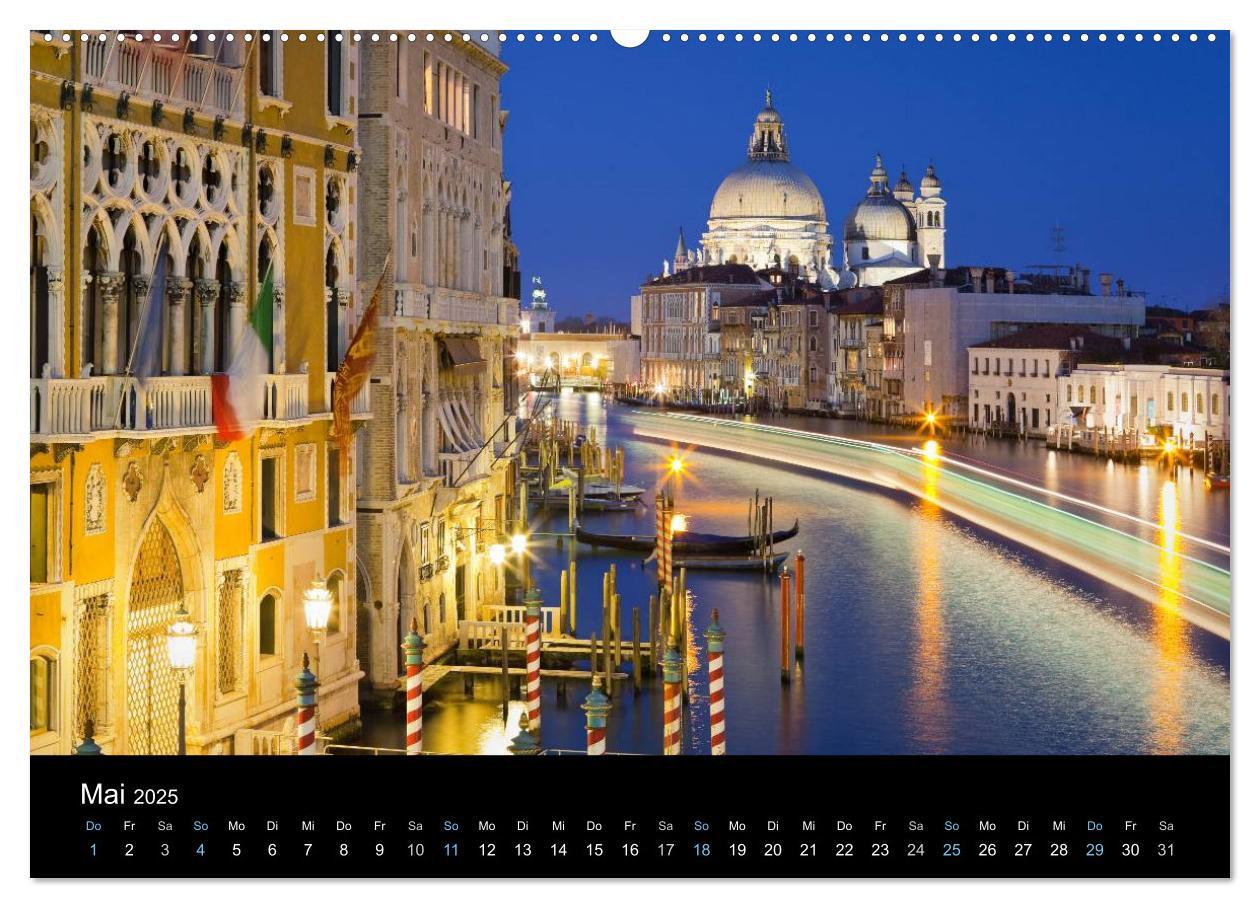 Bild: 9783435564934 | Venedig bei Nacht 2025 (Wandkalender 2025 DIN A2 quer), CALVENDO...