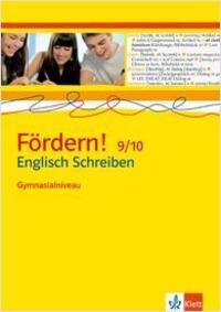 Cover: 9783125472075 | Fördern! Englisch. Kopiervorlagen.Schreiben Gymnasialniveau 9./10....