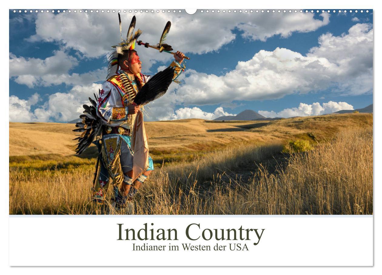 Cover: 9783435119097 | Indian Country - Indianer im Westen der USA (Wandkalender 2025 DIN...