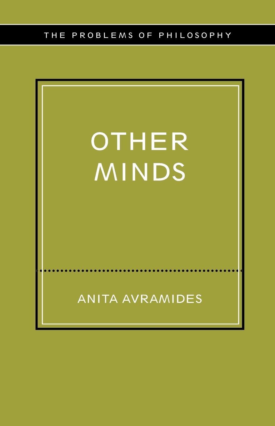 Cover: 9780415241939 | Other Minds | Anita Avramides | Taschenbuch | Paperback | Englisch