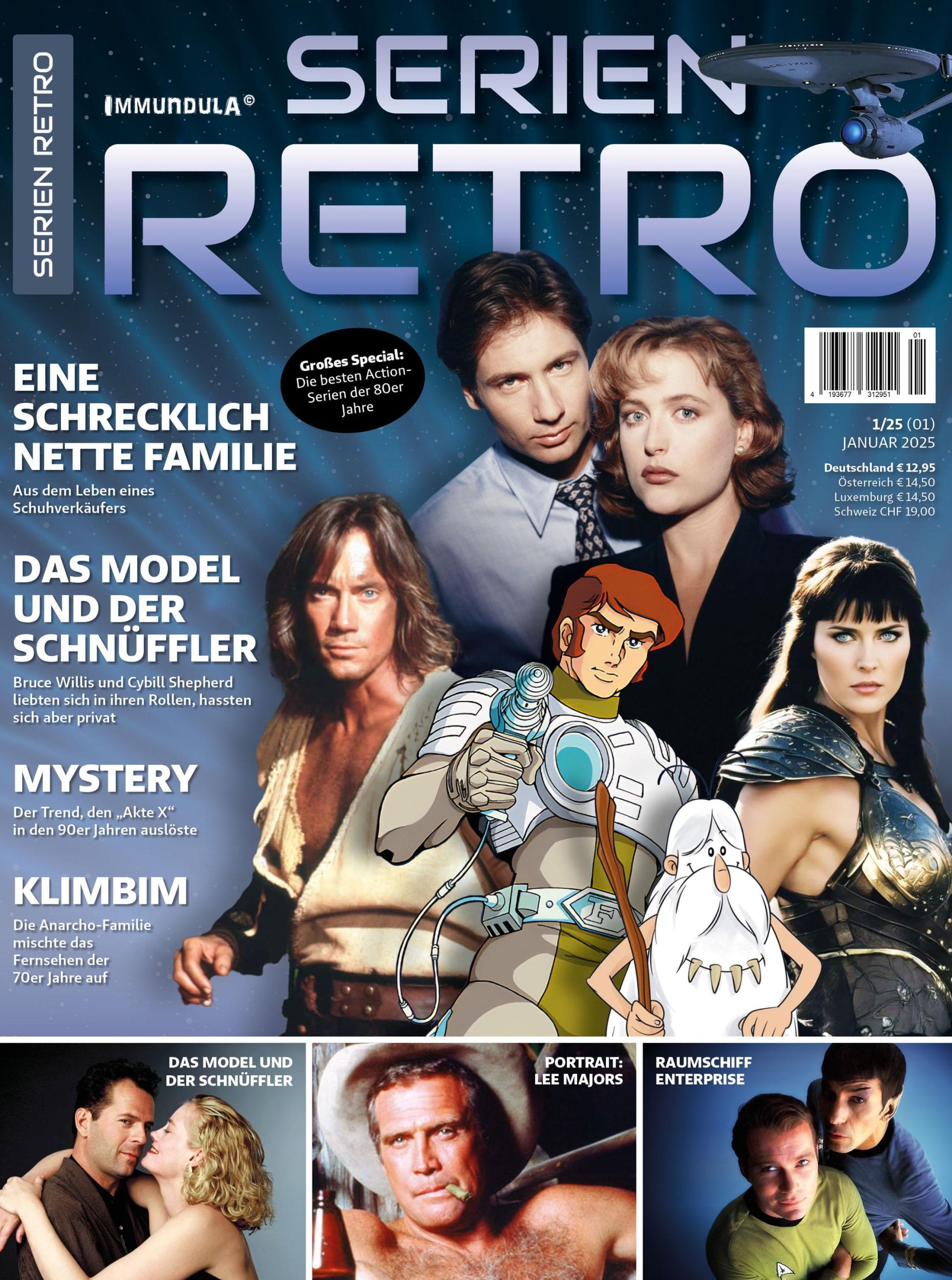 Cover: 9783959365727 | SERIEN RETRO. Ausgabe Januar 2025 (001) | Björn Sülter (u. a.) | 2024