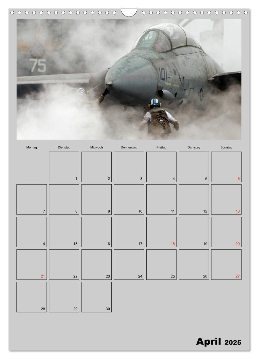 Bild: 9783457035047 | Militär. U.S. Kampfflugzeuge (Wandkalender 2025 DIN A3 hoch),...