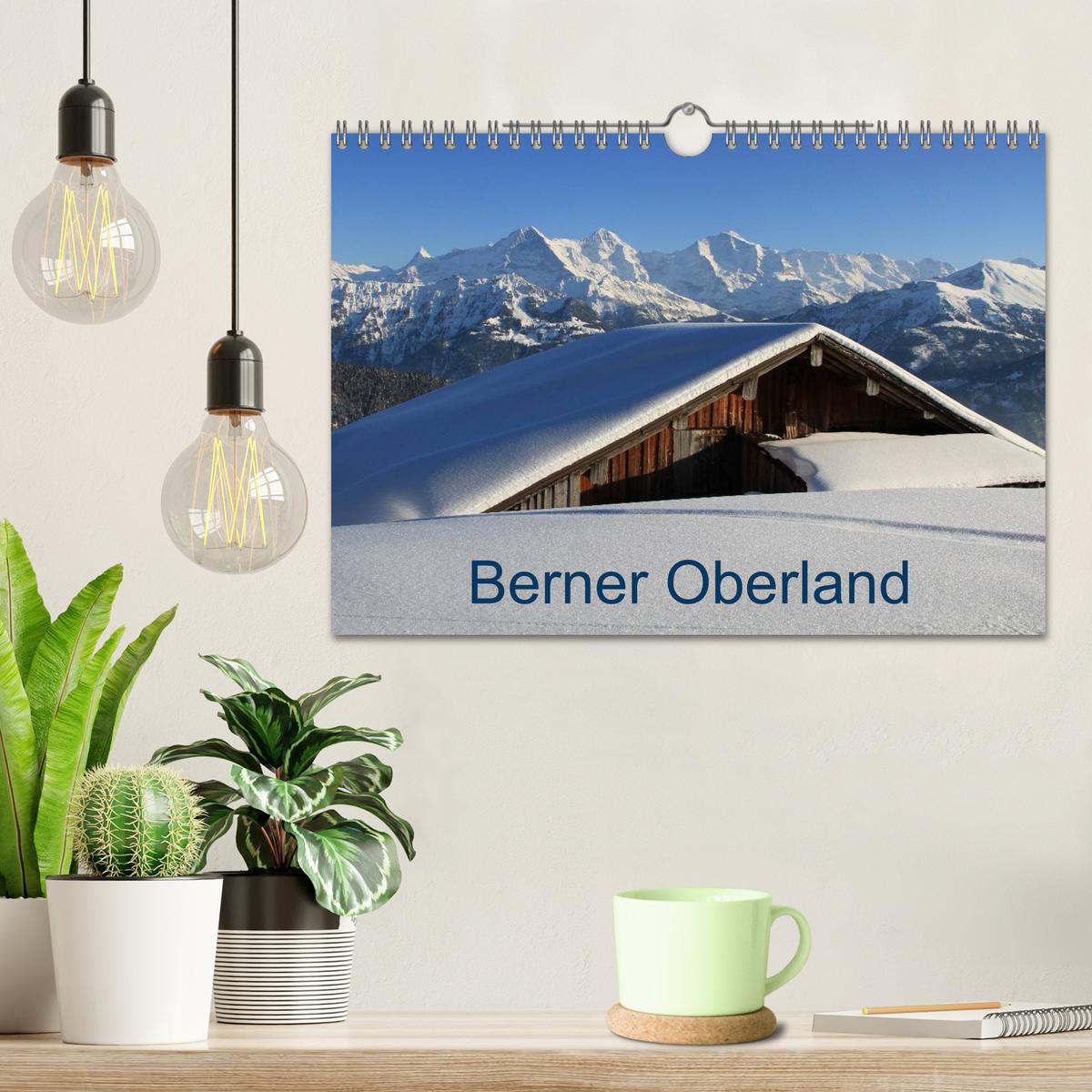 Bild: 9783435771059 | Berner Oberland (Wandkalender 2025 DIN A4 quer), CALVENDO...