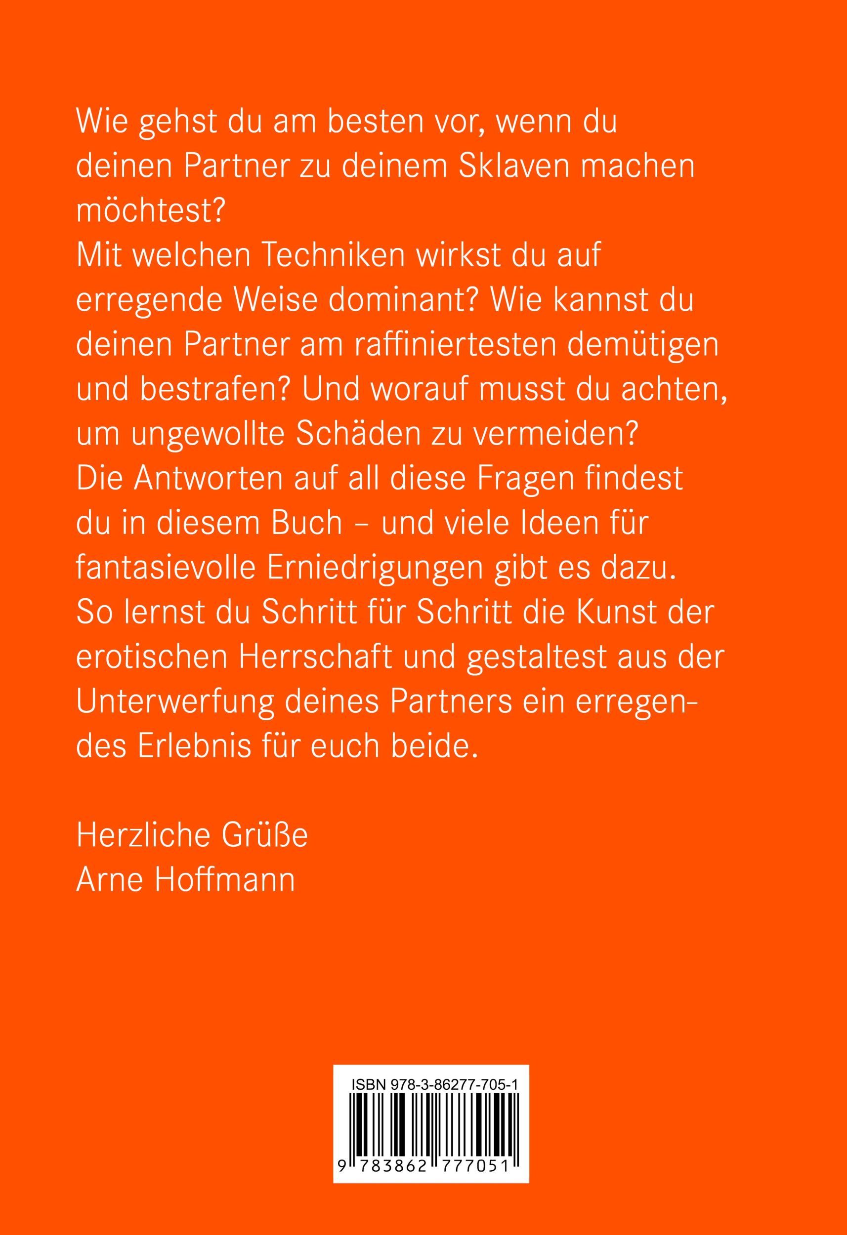 Rückseite: 9783862777051 | Dominanz - Die Kunst der erotischen Herrschaft Erotischer Ratgeber