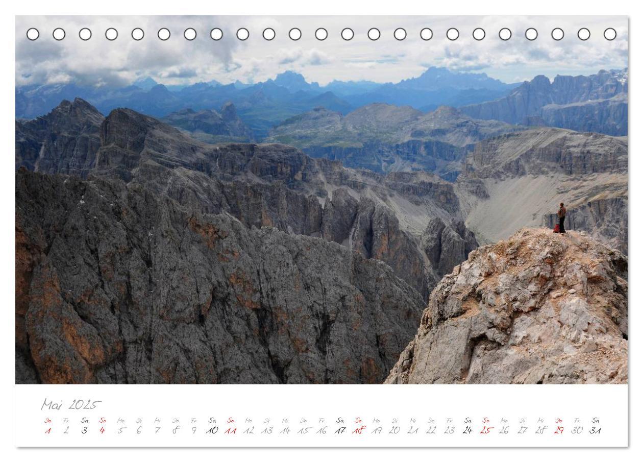 Bild: 9783435513819 | Süchtig nach den Dolomiten (Tischkalender 2025 DIN A5 quer),...