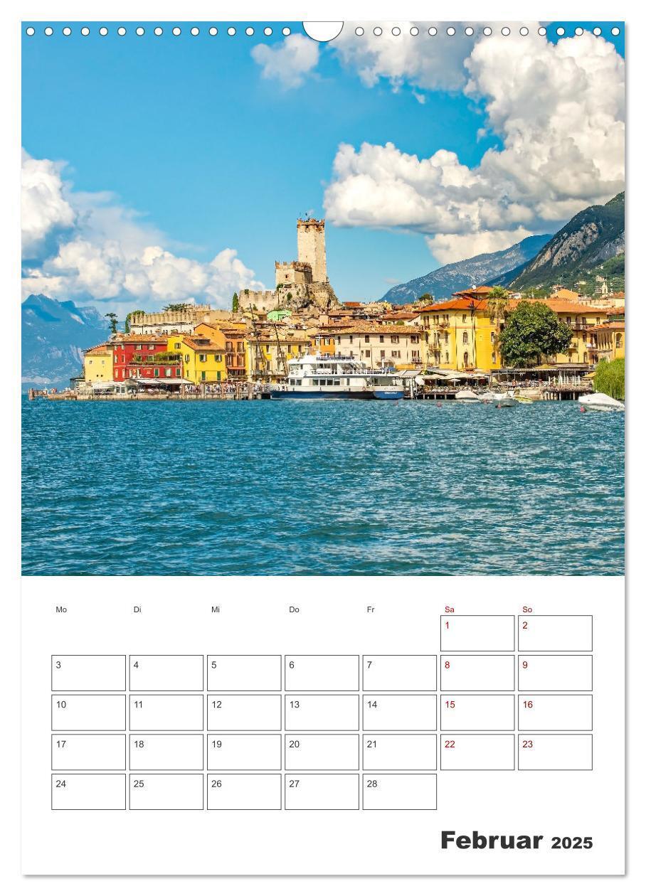 Bild: 9783435845705 | Malcesine am Gardasee - Impressionen (Wandkalender 2025 DIN A3...