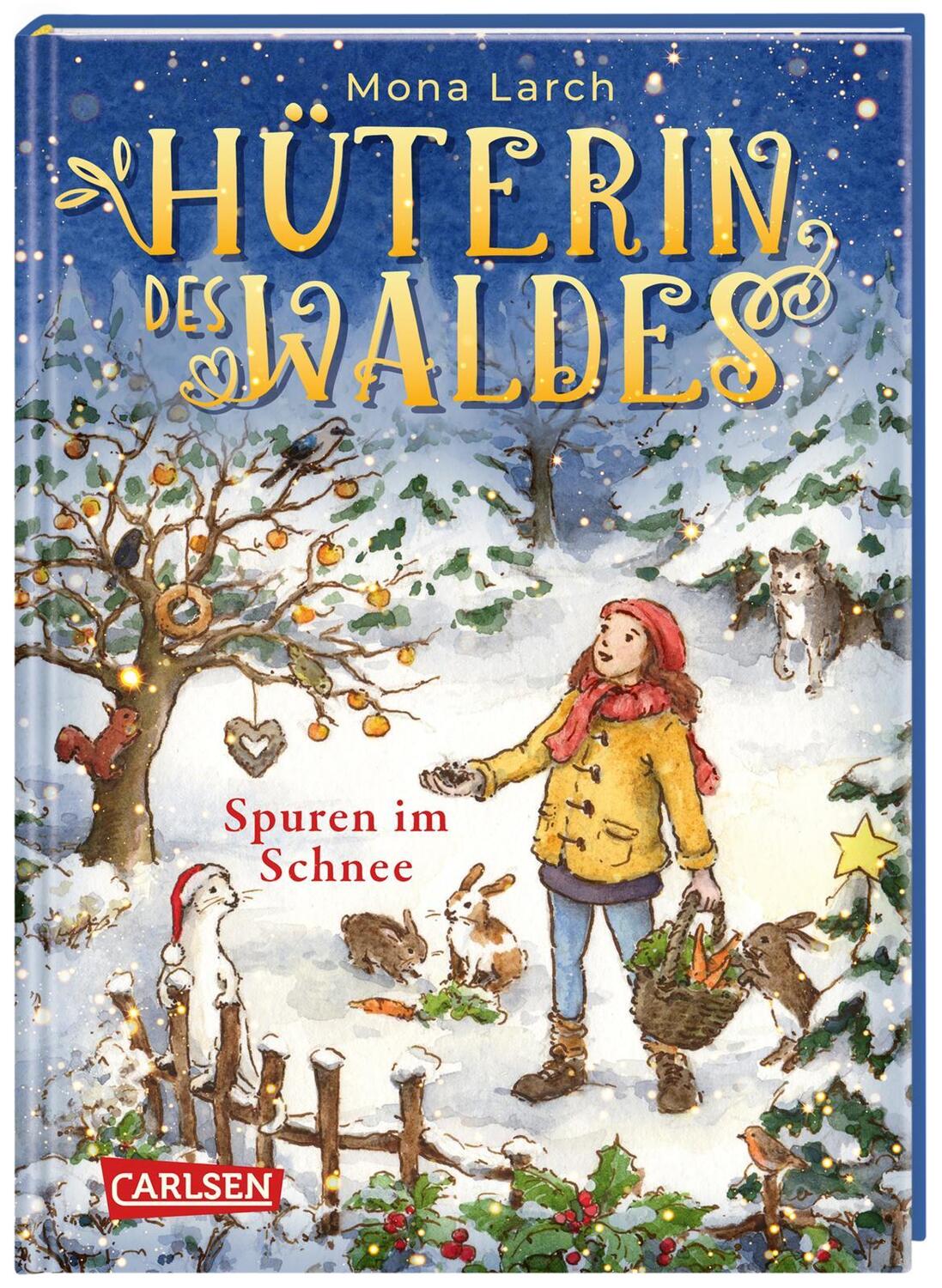 Cover: 9783551557940 | Hüterin des Waldes 4: Spuren im Schnee | Mona Larch | Buch | 128 S.