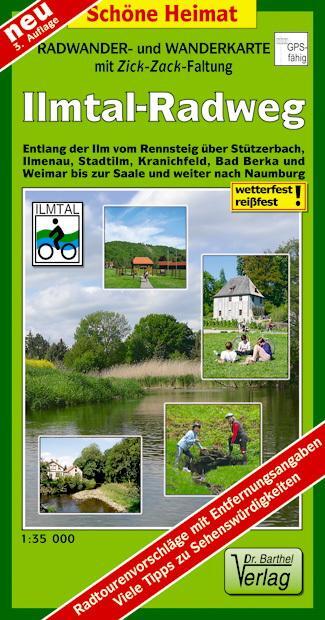 Cover: 9783895911132 | Ilmtal-Radwanderweg 1 : 35 000 | Taschenbuch | Schöne Heimat | 2 S.