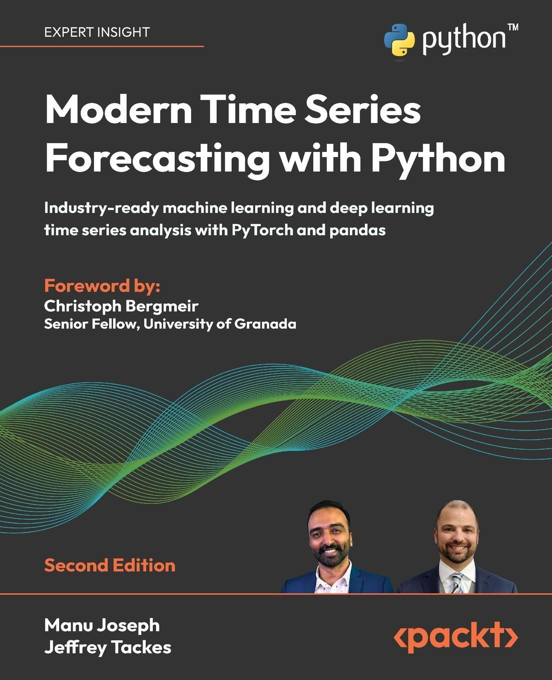 Cover: 9781835883181 | Modern Time Series Forecasting with Python - Second Edition | Tackes