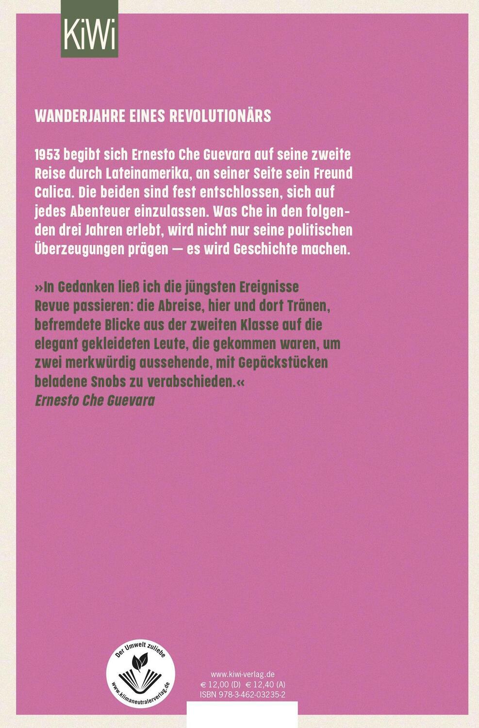 Rückseite: 9783462032352 | Das magische Gefühl, unverwundbar zu sein | Ernesto Che Guevara | Buch