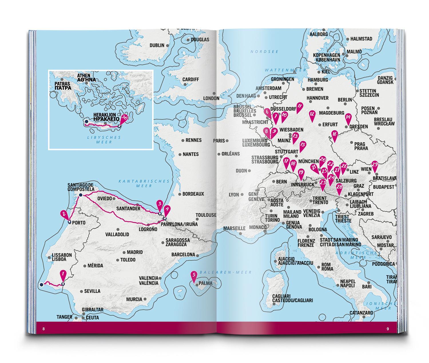 Bild: 9783991541592 | Die schönsten Weitwanderungen und Pilgerwege | Taschenbuch | 208 S.