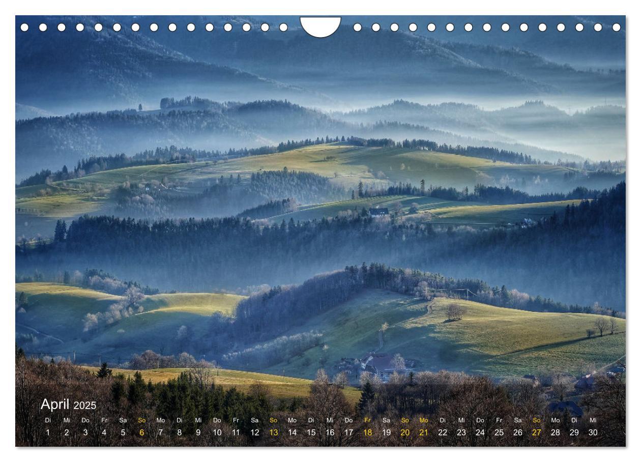 Bild: 9783457235409 | Faszination Schwarzwald (Wandkalender 2025 DIN A4 quer), CALVENDO...