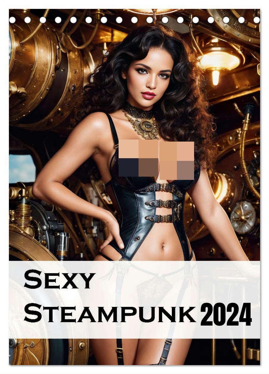 Cover: 9783383761539 | Sexy Steampunk (Tischkalender 2025 DIN A5 hoch), CALVENDO...