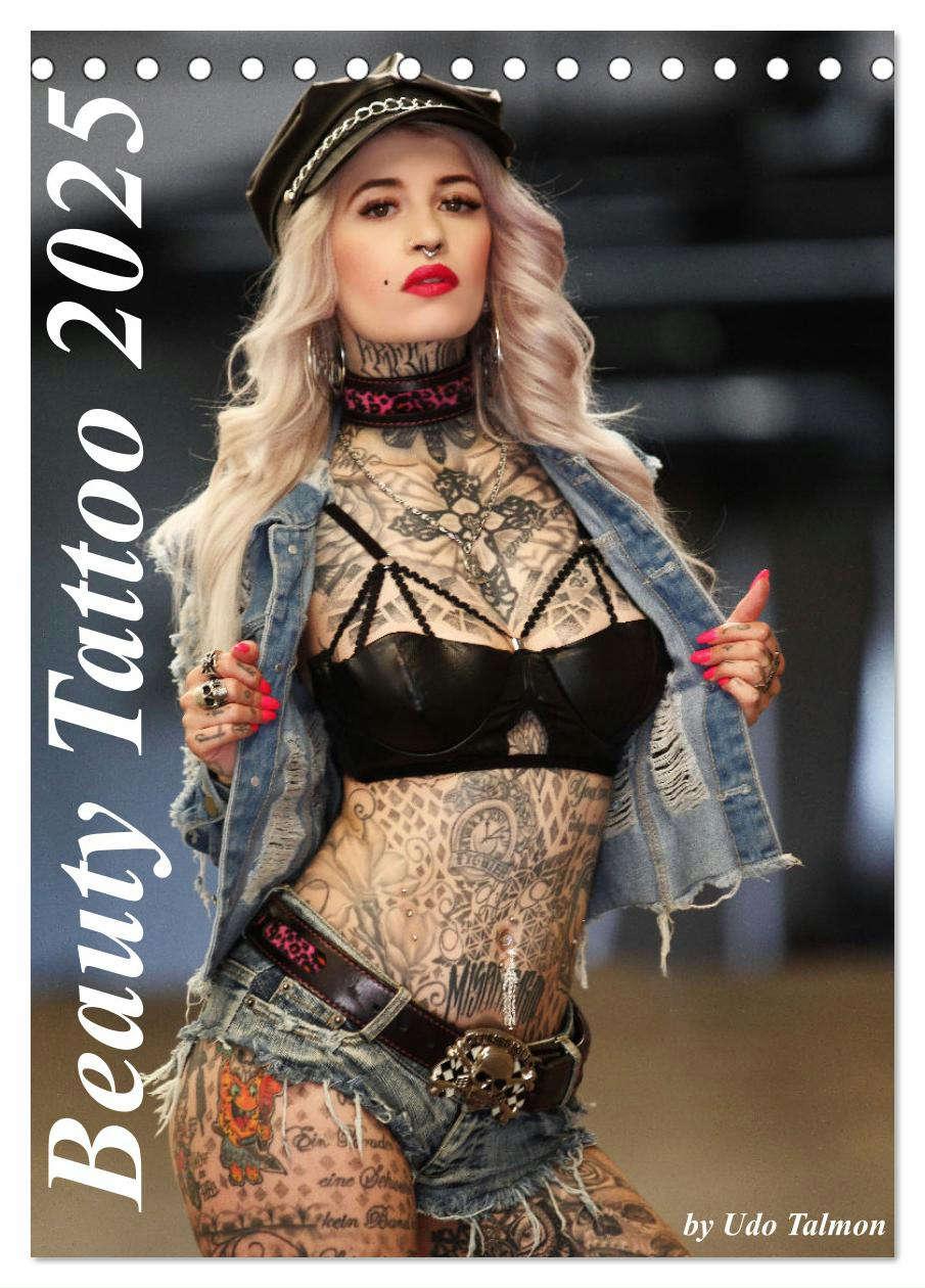 Cover: 9783435926787 | Beauty Tattoo 2025 (Tischkalender 2025 DIN A5 hoch), CALVENDO...