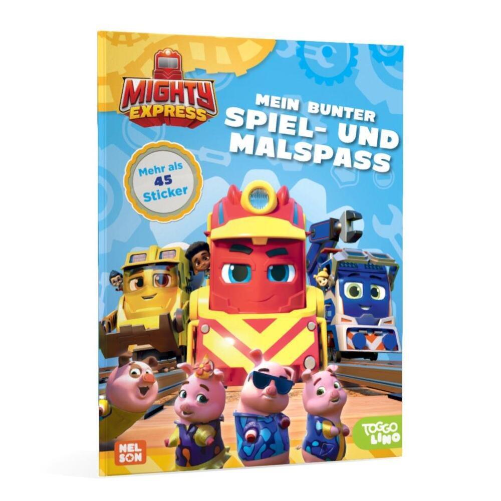 Bild: 9783845123738 | Mighty Express: Mein bunter Spiel- und Malspaß | Taschenbuch | 24 S.