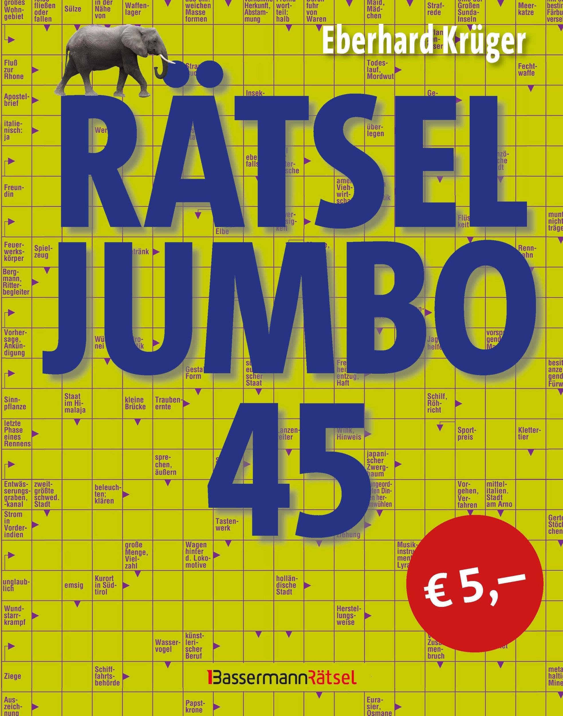 Cover: 9783809449768 | Rätseljumbo 45 | Eberhard Krüger | Taschenbuch | 320 S. | Deutsch