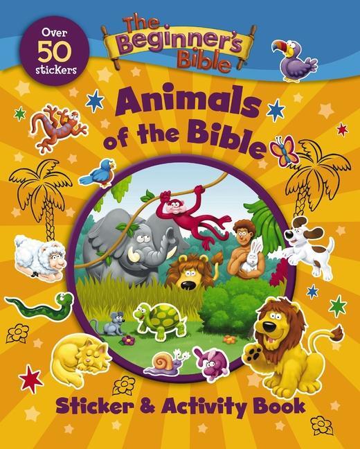 Cover: 9780310141563 | The Beginner's Bible Animals of the Bible Sticker and Activity Book