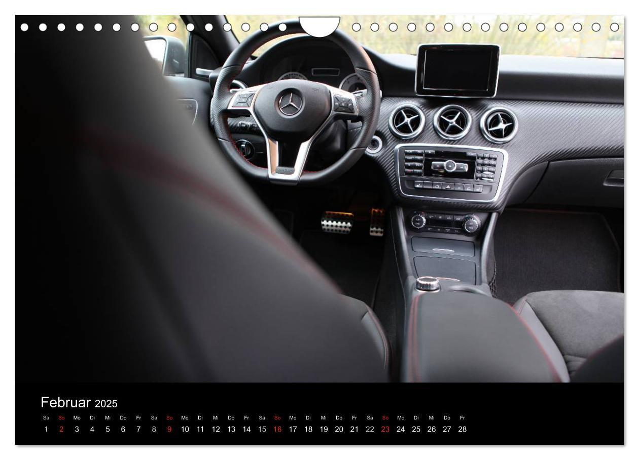 Bild: 9783435838394 | Mercedes-Benz A-Klasse (Wandkalender 2025 DIN A4 quer), CALVENDO...