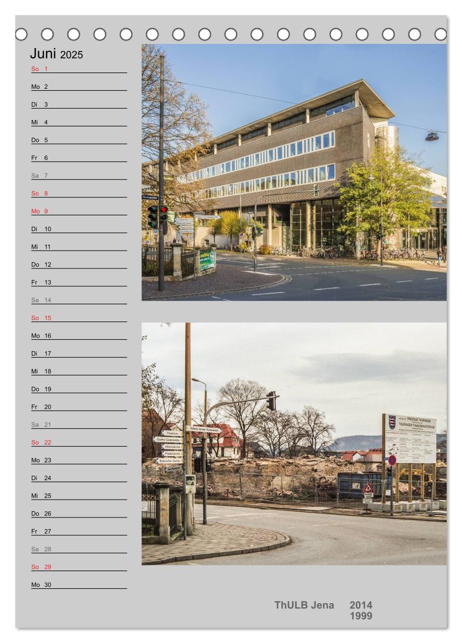 Bild: 9783457020166 | Jena im Wandel (Tischkalender 2025 DIN A5 hoch), CALVENDO...