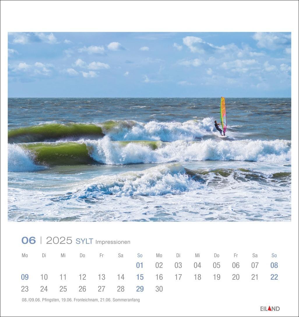 Bild: 9783964023353 | Sylt Impressionen Postkartenkalender 2025 | Hans Jessel | Kalender