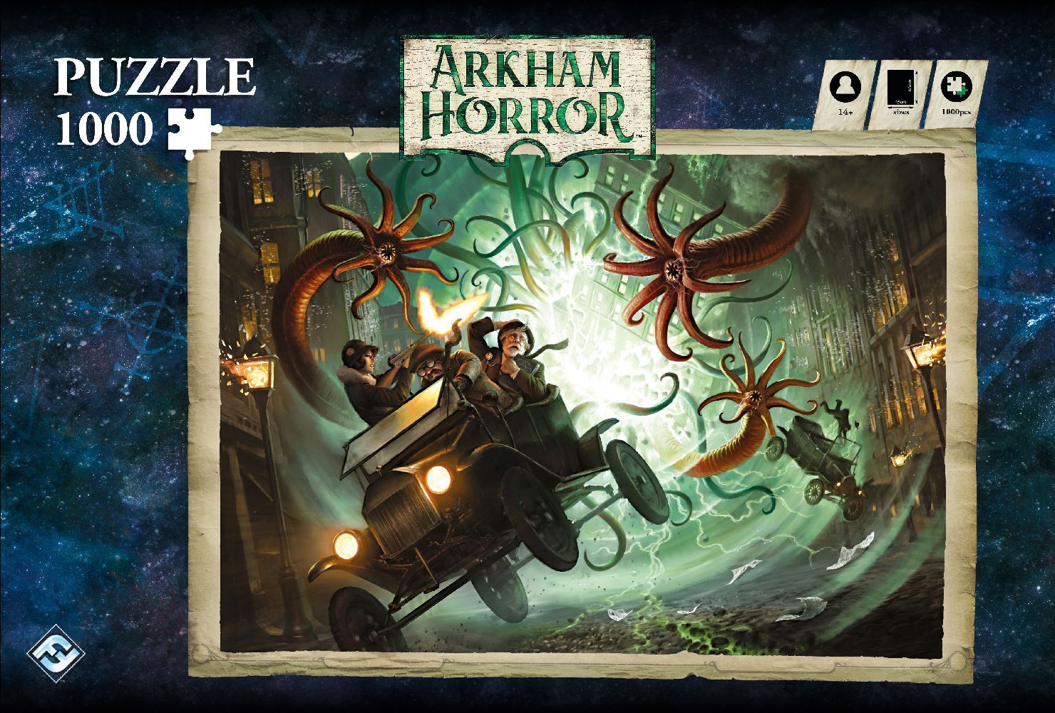 Cover: 8435450253102 | Arkham Horror Puzzle | Spiel | Deutsch | 2023 | Asmodee