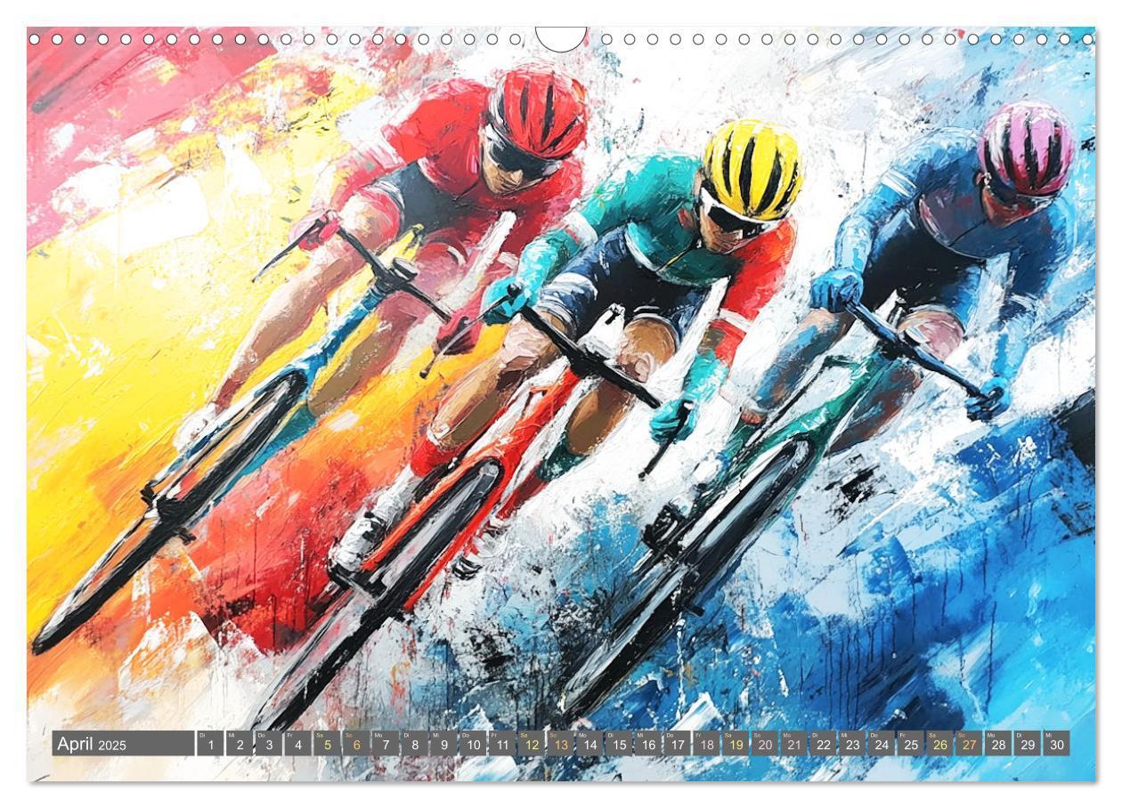 Bild: 9783457178553 | Kunst des Sports (Wandkalender 2025 DIN A3 quer), CALVENDO...