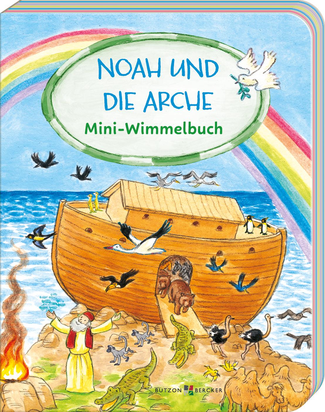 Cover: 9783766637642 | Noah und die Arche | Mini-Wimmelbuch | Vera Lörks | Buch | 14 S.