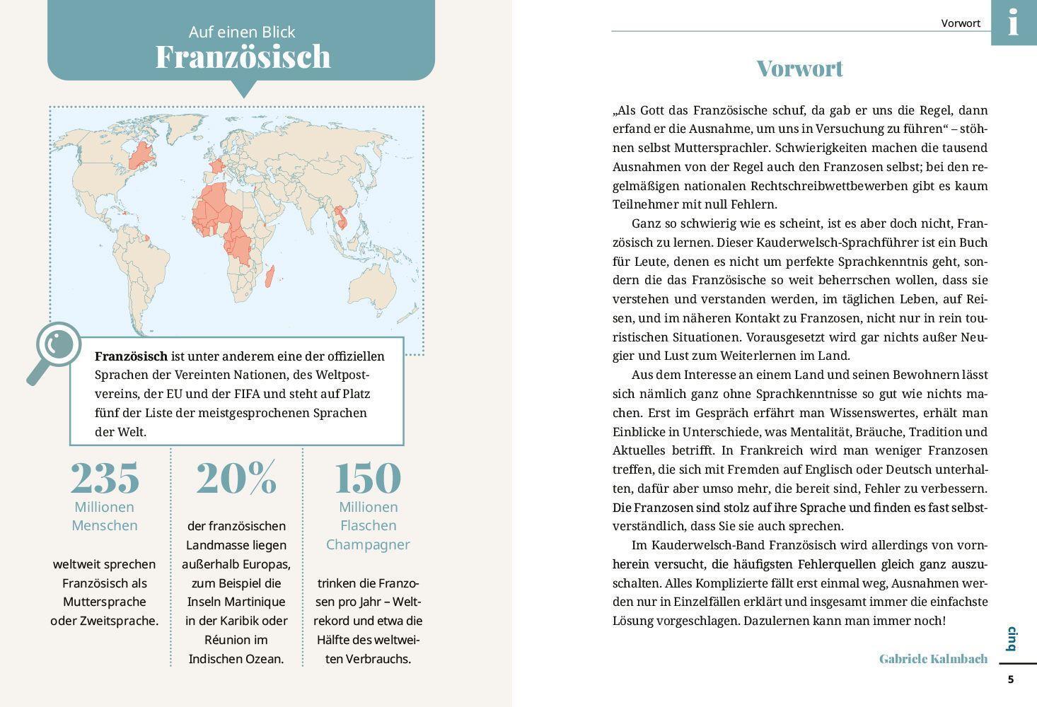 Bild: 9783831765669 | Französisch - Wort für Wort | Gabriele Kalmbach | Taschenbuch | 2022