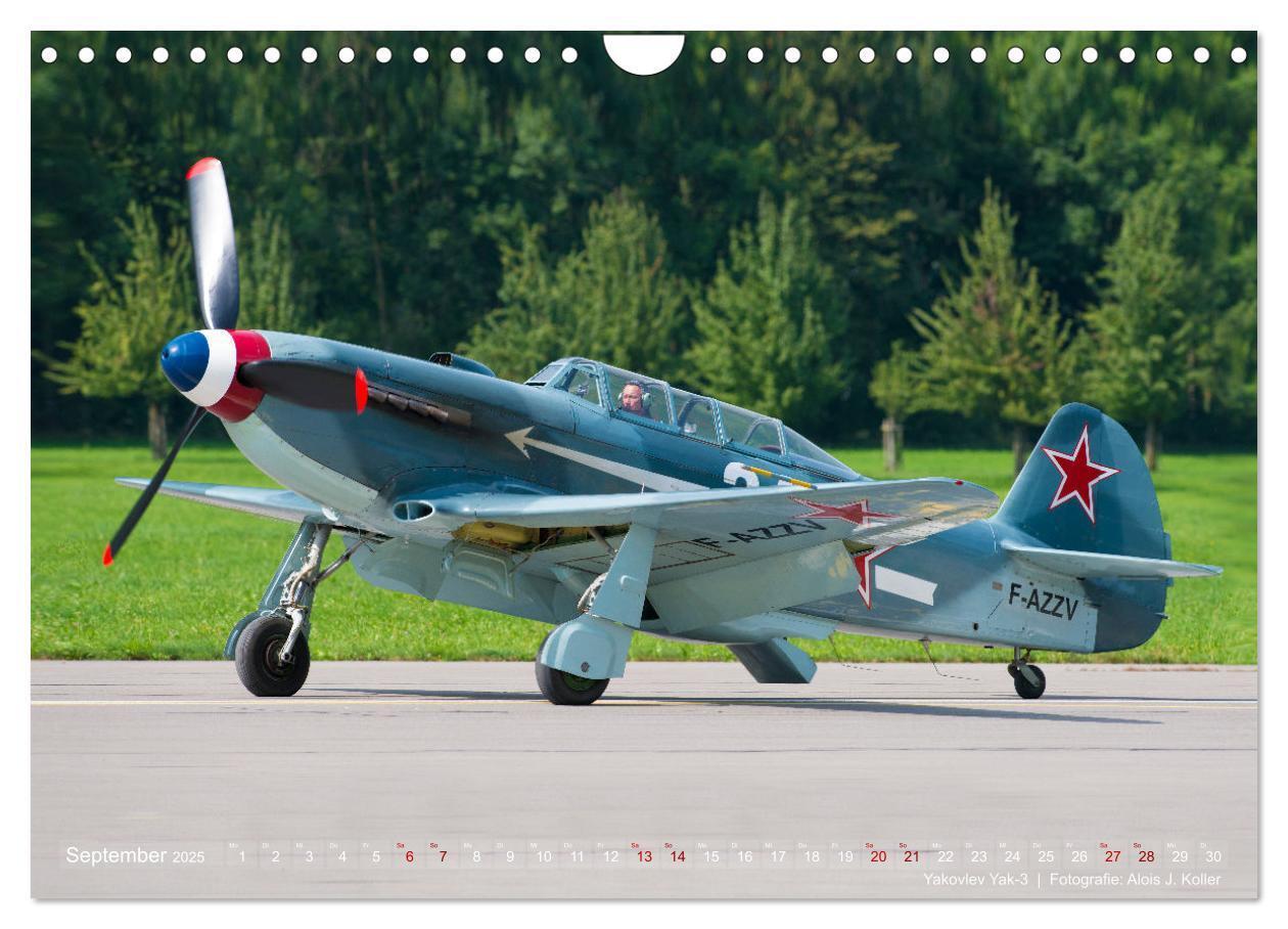 Bild: 9783383824012 | Classic Airplanes (Wandkalender 2025 DIN A4 quer), CALVENDO...