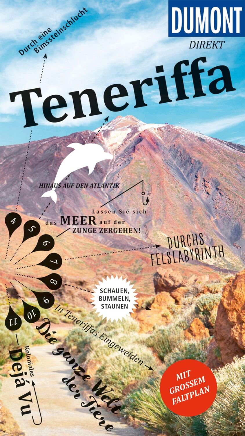 Cover: 9783616010953 | DuMont direkt Reiseführer Teneriffa | Mit großem Faltplan | Gawin