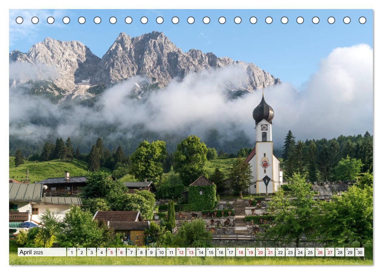 Bild: 9783435201174 | Ein Sommer rund um Garmisch-Partenkirchen (Tischkalender 2025 DIN...