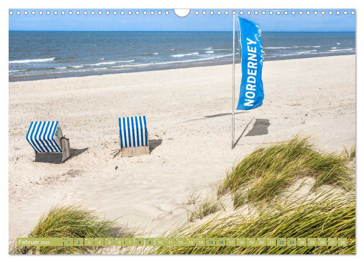 Bild: 9783457209400 | Norderney Sehnsuchtskalender (Wandkalender 2025 DIN A3 quer),...