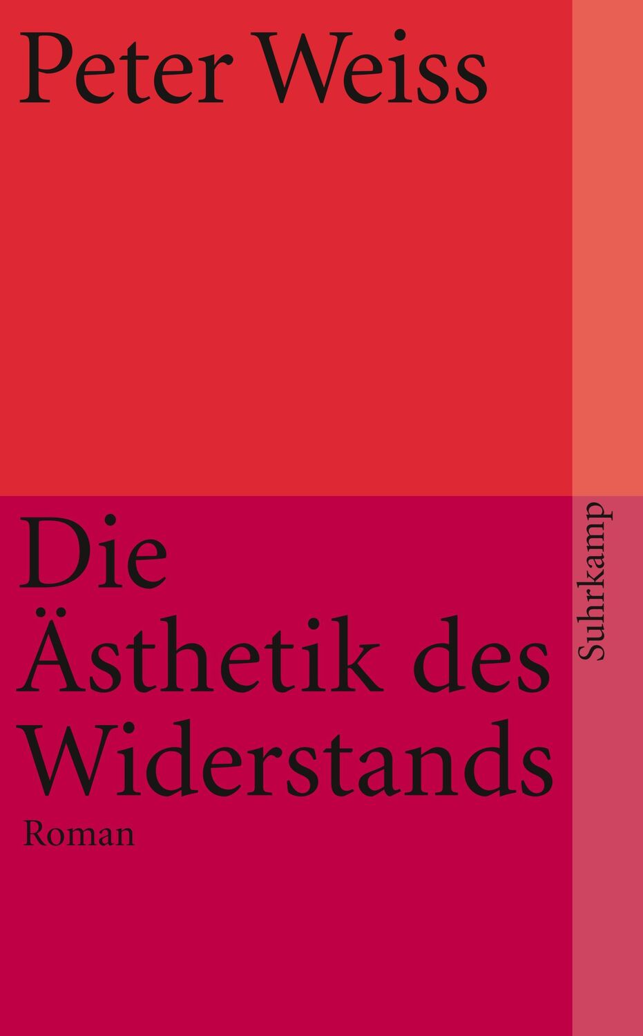 Cover: 9783518456880 | Ästhetik des Widerstands | Peter Weiss | Taschenbuch | 1195 S. | 2005