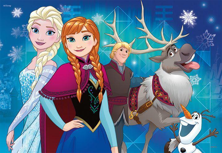 Bild: 4005556090747 | Disney Frozen Nordlichter. Puzzle 2 x 24 Teile | Spiel | 09074 | 2016