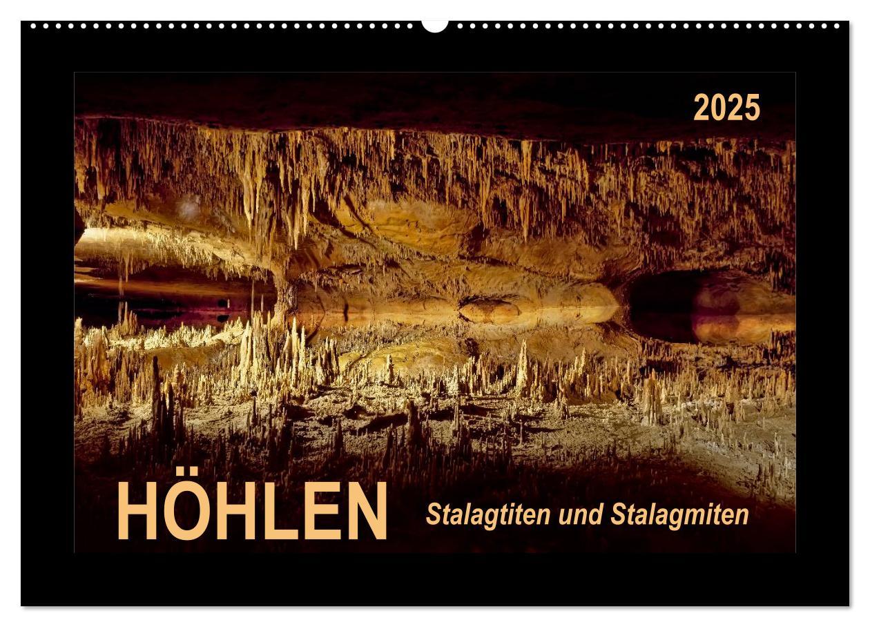 Cover: 9783435596096 | Höhlen, Stalaktiten und Stalagmiten (Wandkalender 2025 DIN A2...