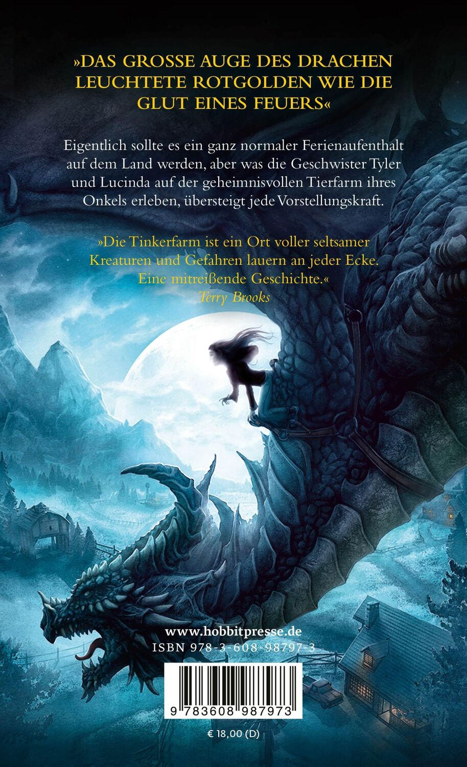 Rückseite: 9783608987973 | Die Drachen der Tinkerfarm | Tad Williams (u. a.) | Taschenbuch | 2024