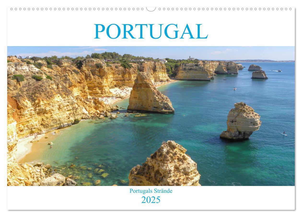 Cover: 9783435115136 | Portugal - Strände in Portugal (Wandkalender 2025 DIN A2 quer),...