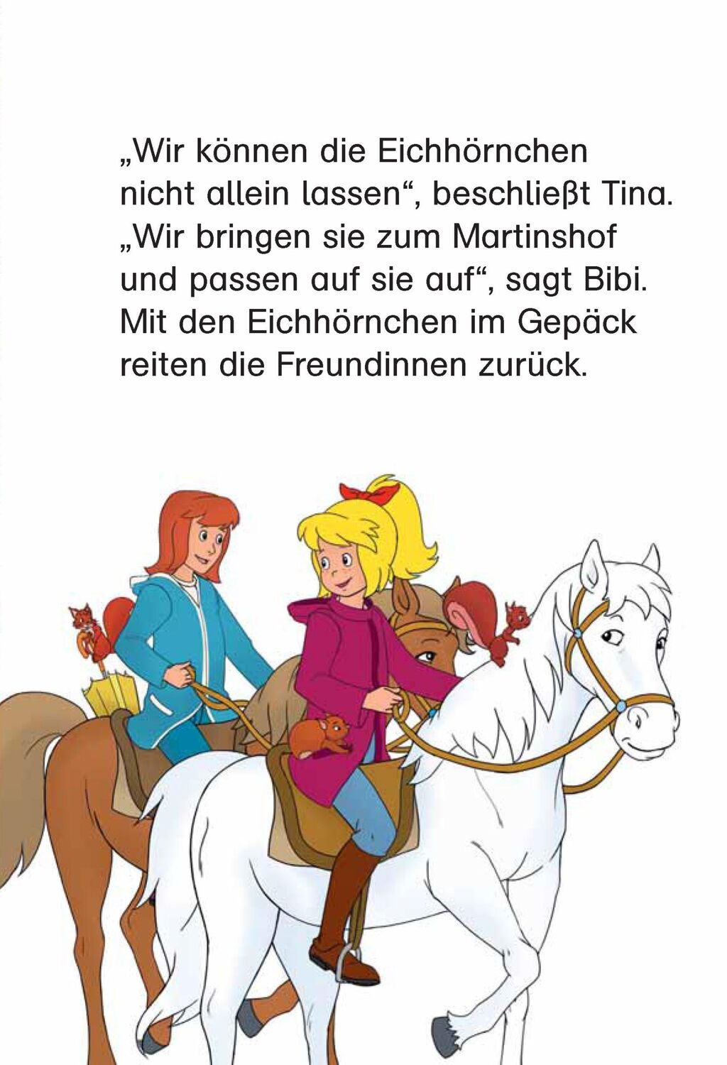 Bild: 9783129496756 | Bibi &amp; Tina: Wo ist die Eichhörnchen-Mama? | Dorothea Flechsig | Buch