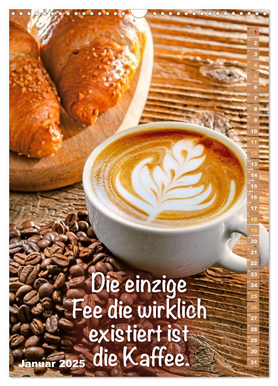 Bild: 9783435856923 | Kaffeestunde: Die Welt der Baristas (Wandkalender 2025 DIN A3...