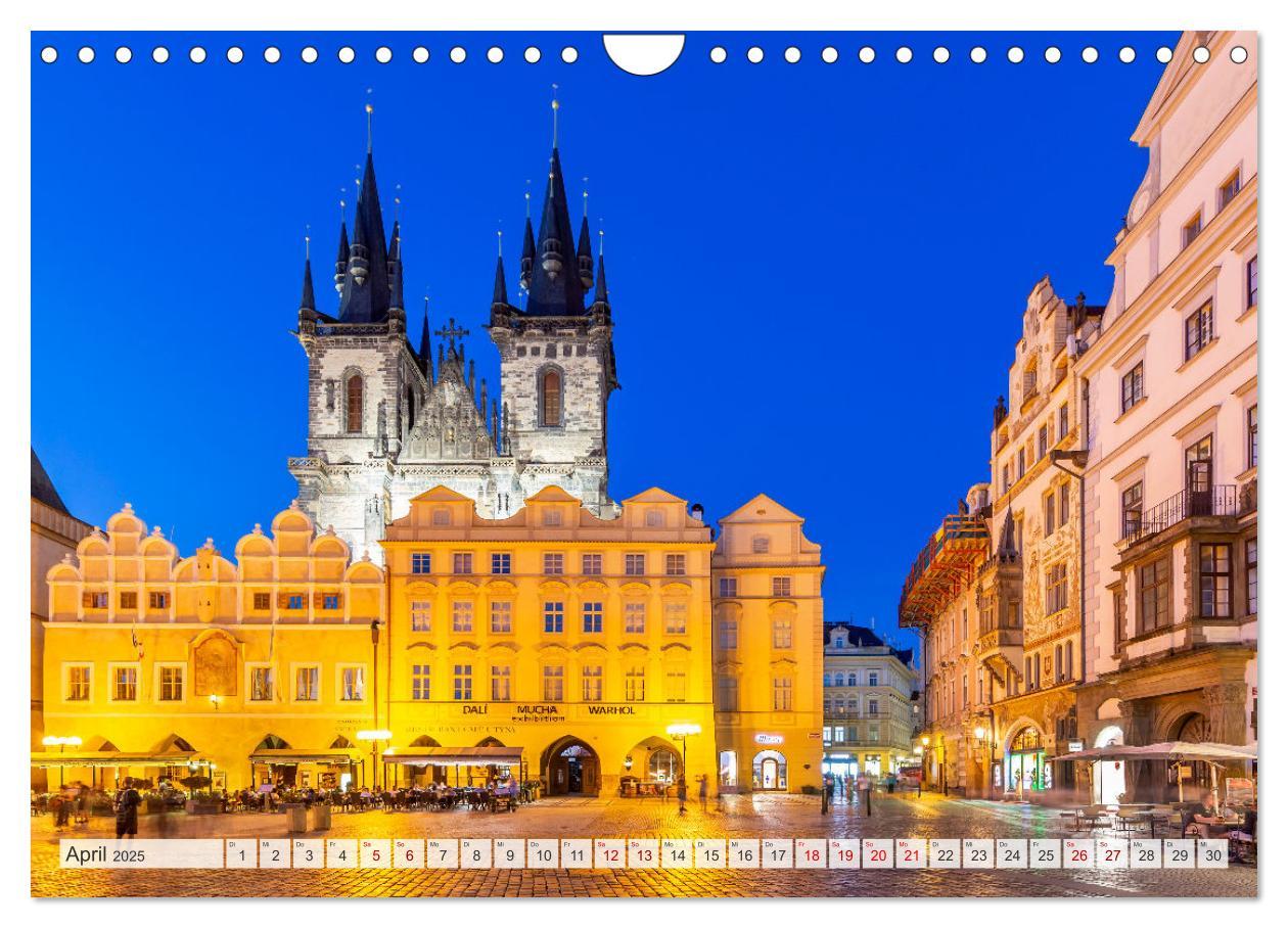 Bild: 9783383950896 | PRAG Impressionen bei Tag und Nacht (Wandkalender 2025 DIN A4...