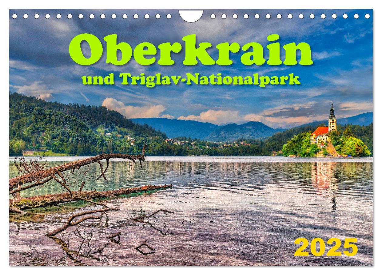 Cover: 9783435152384 | Oberkrain und Triglav-Nationalpark (Wandkalender 2025 DIN A4 quer),...