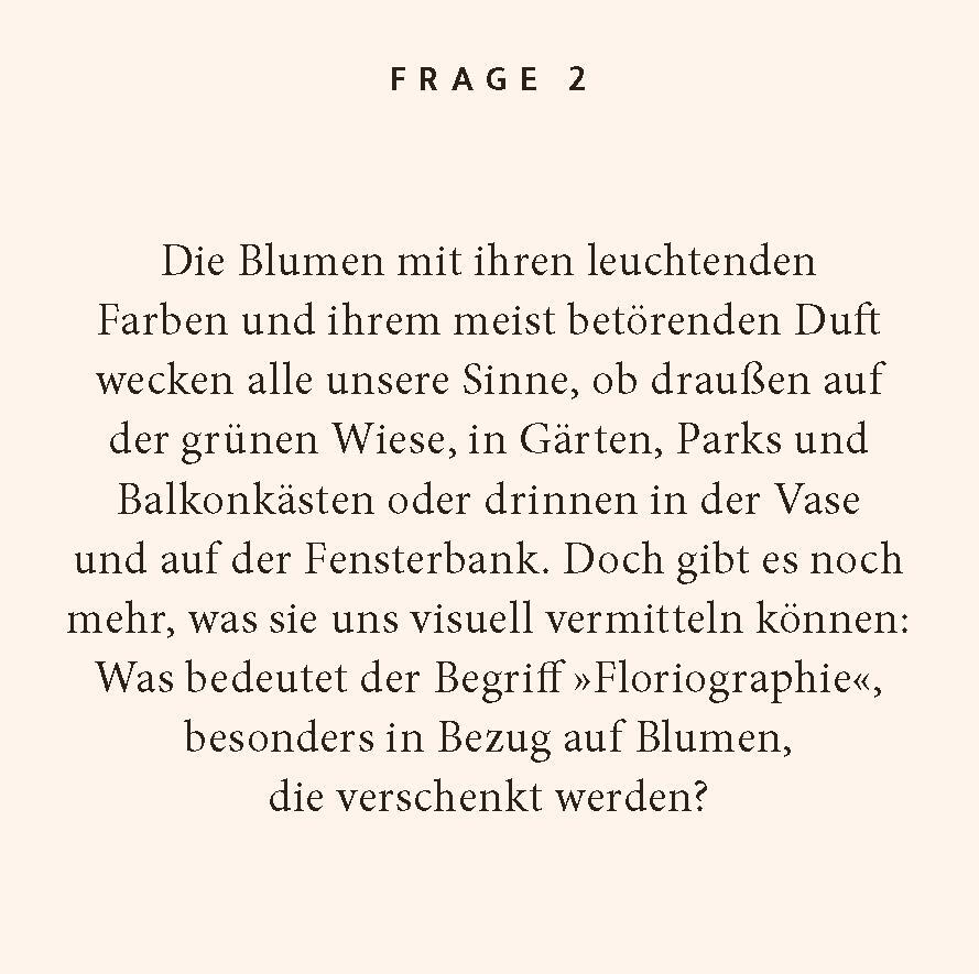 Bild: 9783899784602 | Blumen-Quiz | 100 Fragen und Antworten | Birgit Poppe | Taschenbuch