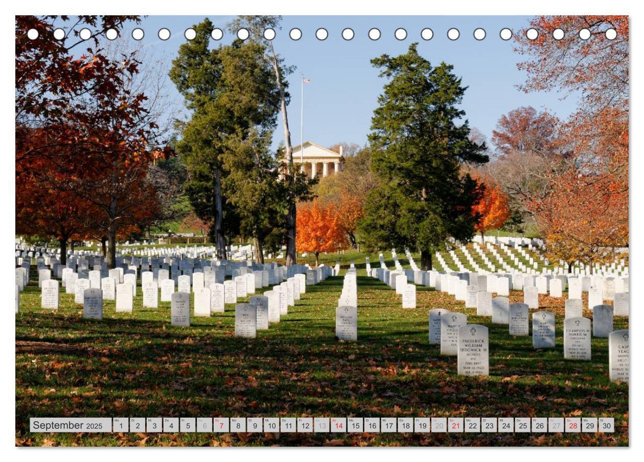 Bild: 9783435718764 | Washington D.C. (Tischkalender 2025 DIN A5 quer), CALVENDO...