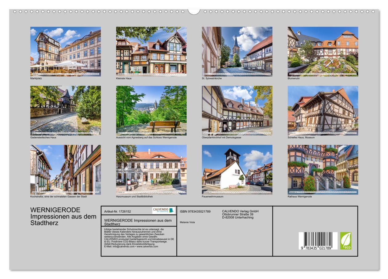 Bild: 9783435021789 | WERNIGERODE Impressionen aus dem Stadtherz (hochwertiger Premium...