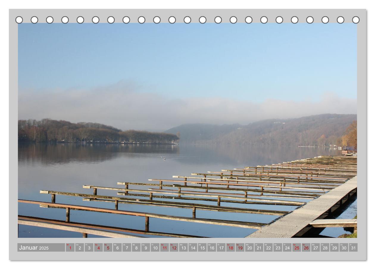 Bild: 9783383934889 | Baldeneysee - Oase der Ruhe (Tischkalender 2025 DIN A5 quer),...