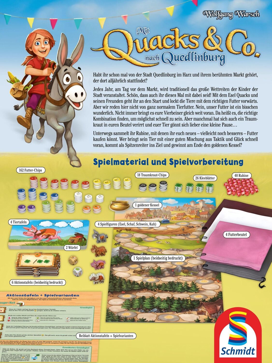 Bild: 4001504406301 | Mit Quacks &amp; Co. nach Quedlinburg | KINDERSPIELE | Spiel | 40630