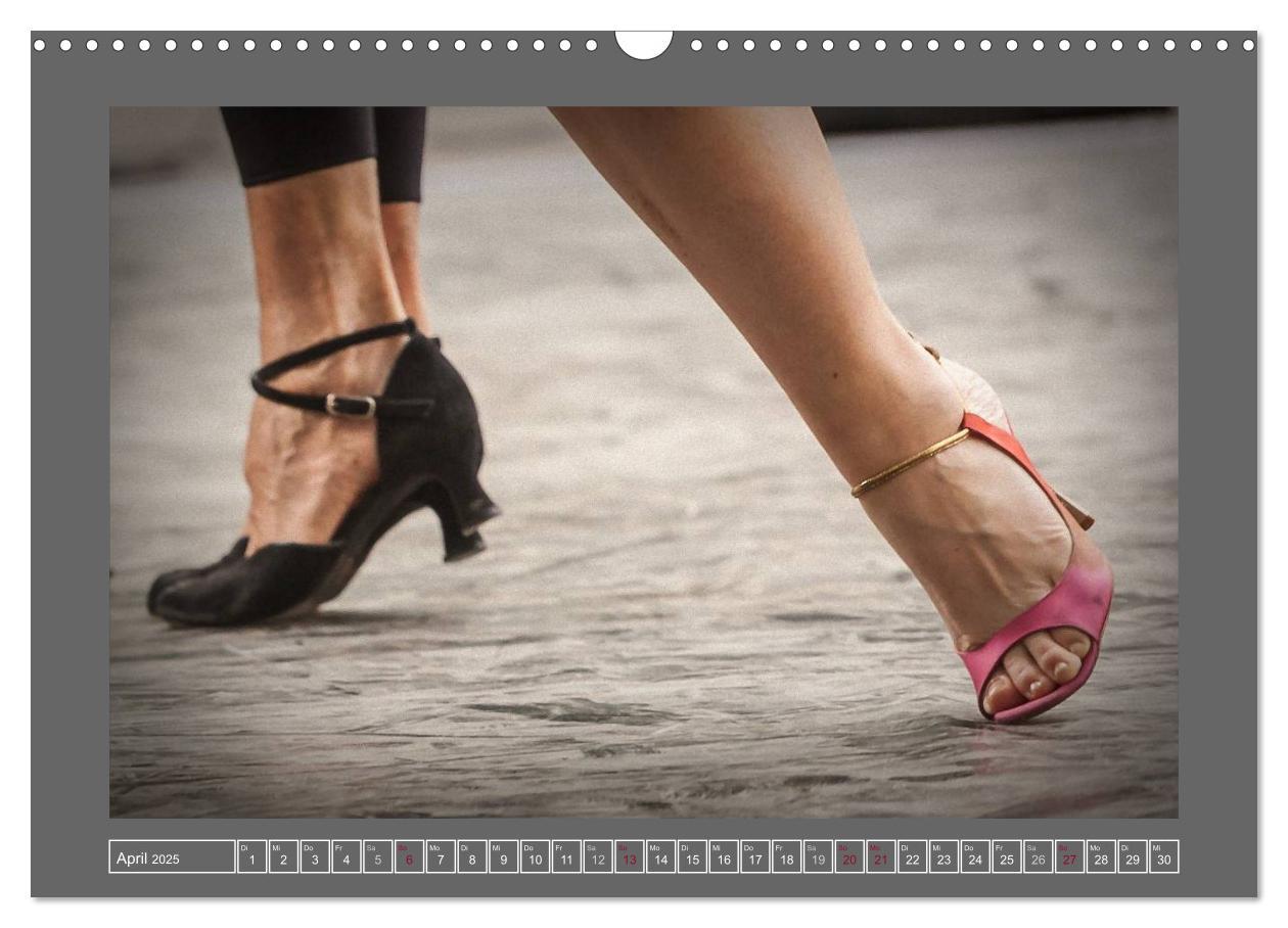 Bild: 9783435757770 | Tango feet (Wandkalender 2025 DIN A3 quer), CALVENDO Monatskalender