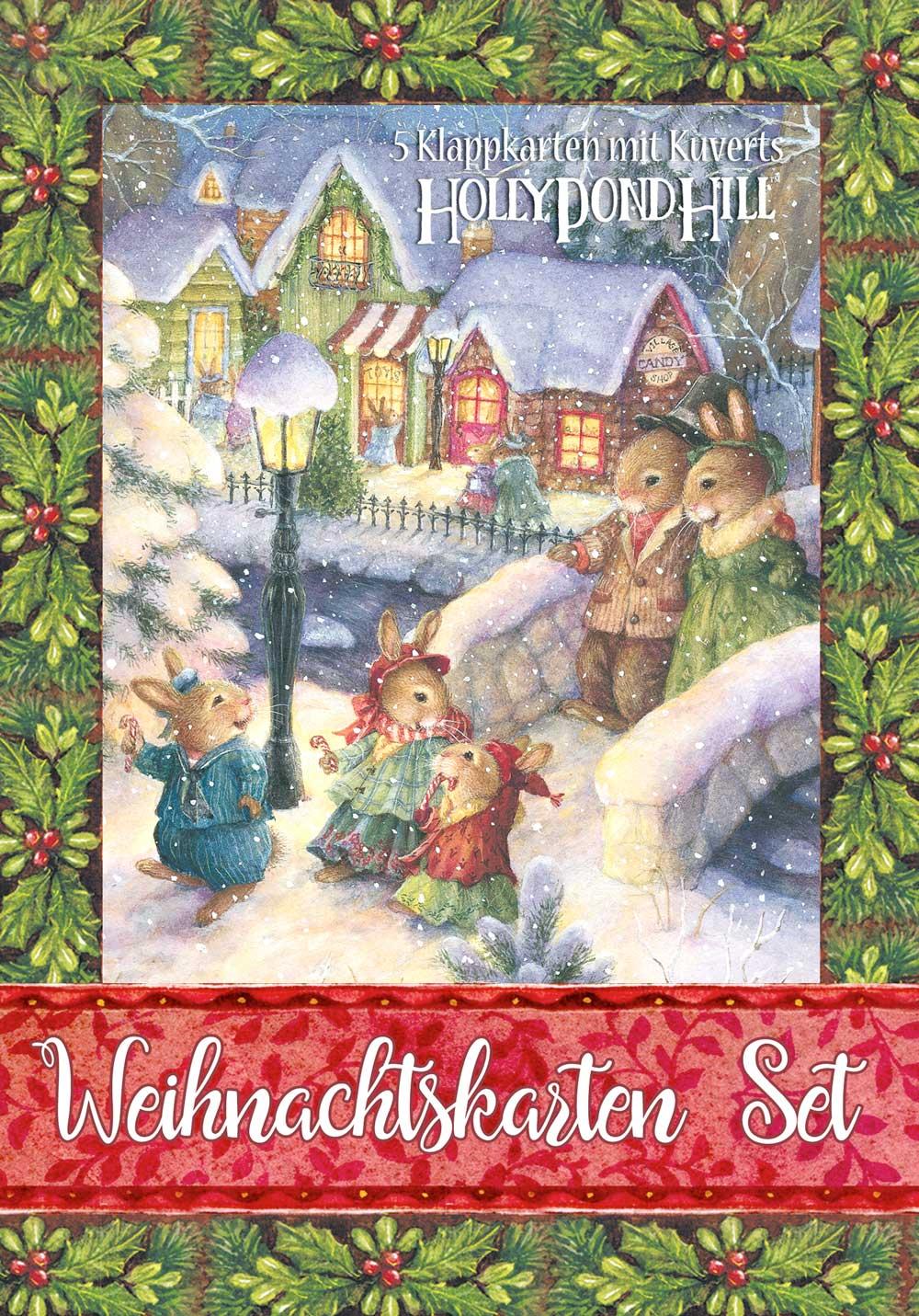 Cover: 9783946693444 | Frohe Weihnachten! Weihnachtskarten-Set | Susan Wheeler | 5 S. | 2017